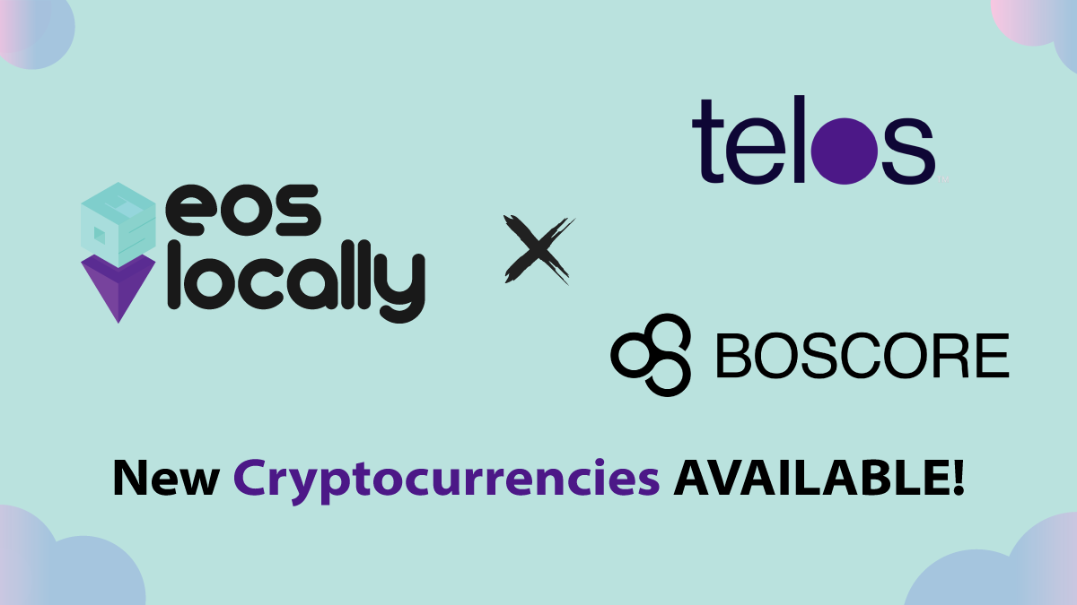 BOS 和 TLOS 正式在 EOSLocally 上线交易！