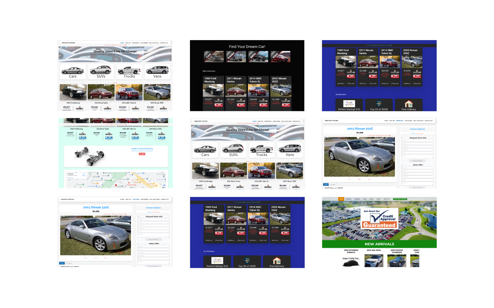 Auto Dealer Websites Product Image