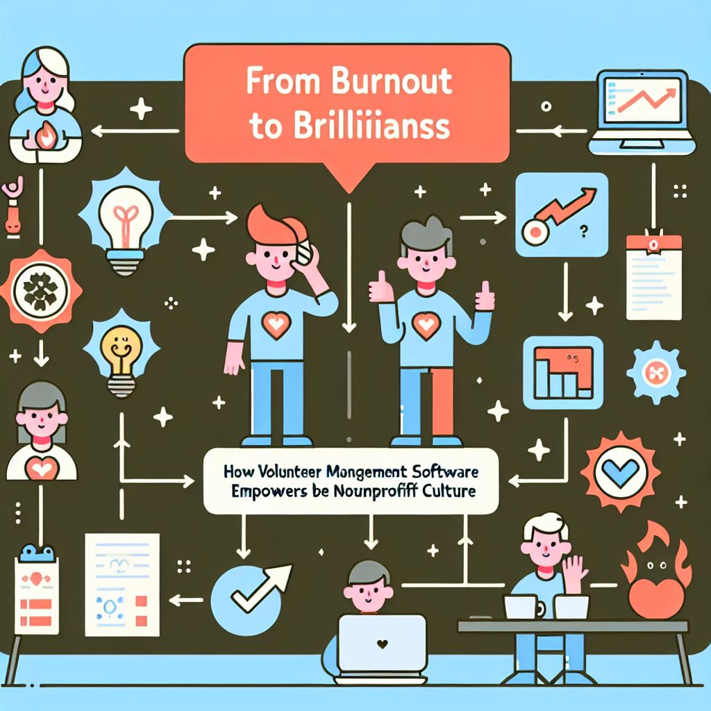From Burnout to Brilliance: How Volunteer Management Software Empowers Nonprofit Culture