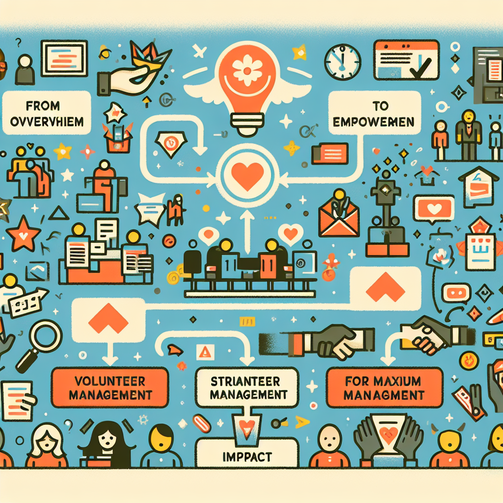 From Overwhelm to Empowerment: Streamlining Volunteer Management for Maximum Impact