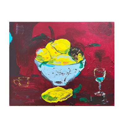 Peter Doyle - lemons in paris, 2022 [sold]