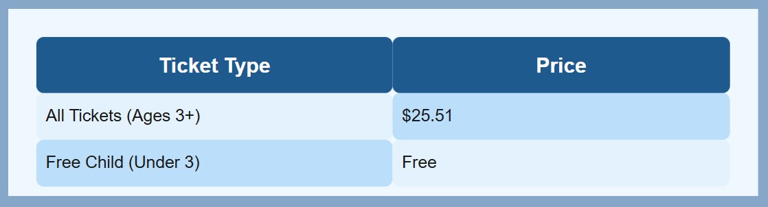 How Much Are Bon Jour Tickets?