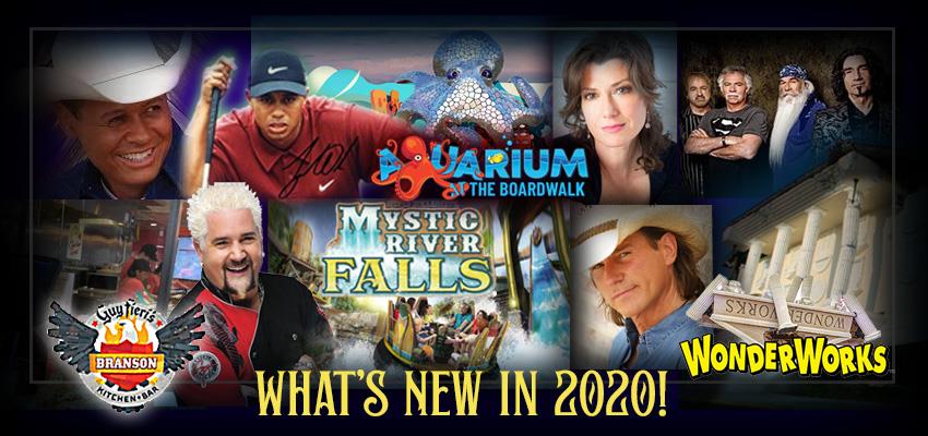 New in Branson for 2020! Your 24 Big Reasons to Be Here!
