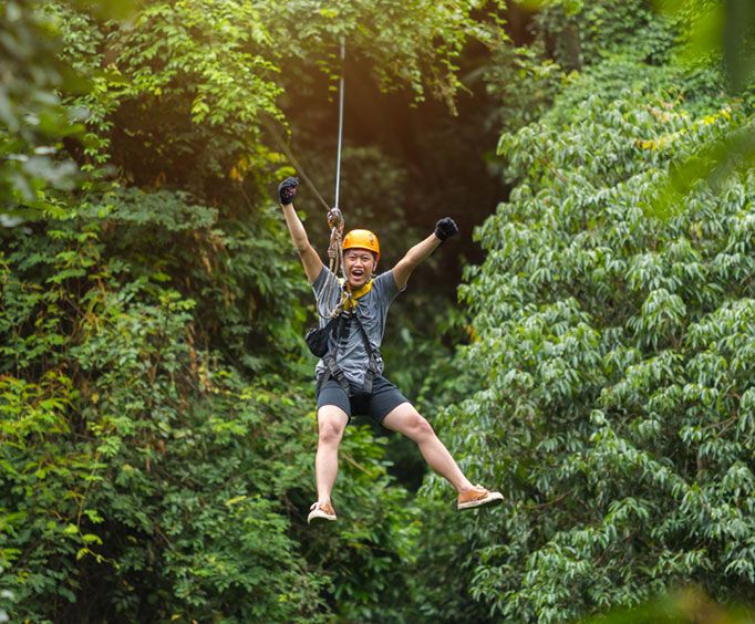 Shepherd of the Hills 8-Lines Zipline Canopy Tour