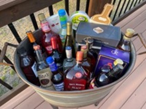 Assortment of Wine and Spirits