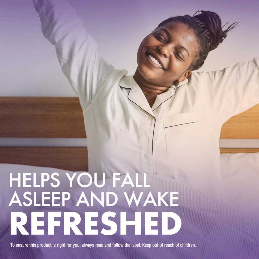 Wake up refreshed with ZzzQuil