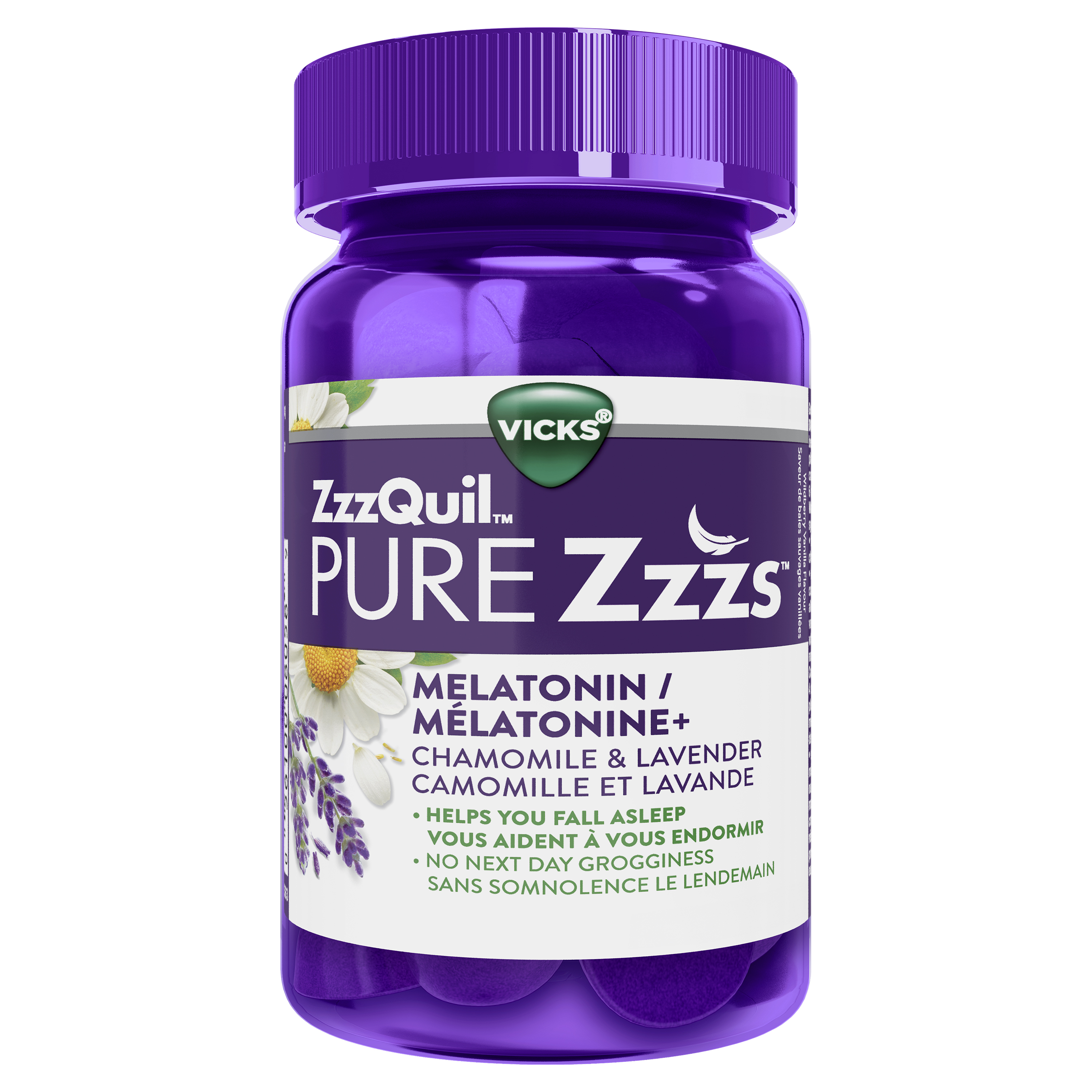 ZzzQuil PURE Zzz Melatonin gummies pack