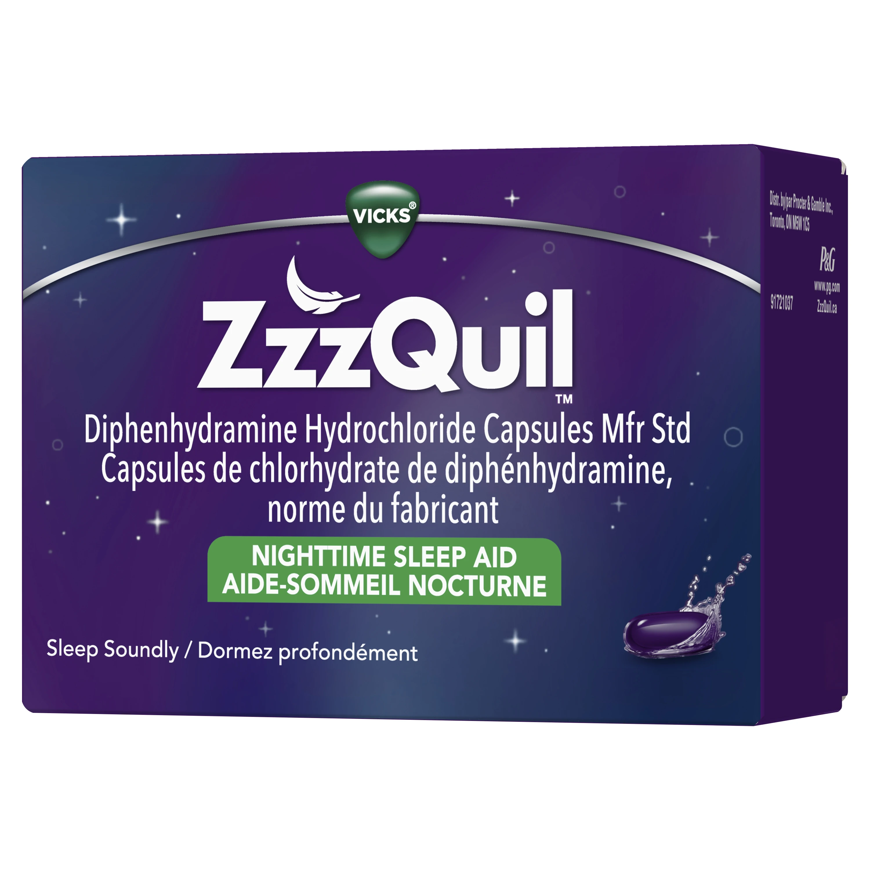 Image of ZzzQuil Calming Vanilla Cherry Liquid pack