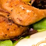 Keto Mustard-and-Onion-Sauced Cornish Hens 