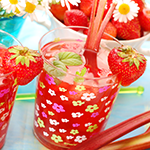 Rhuberry Margarita Recipe | @Atkins