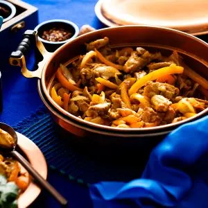 Chicken Curry with Bell Peppers