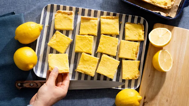 Luscious Lemon Squares