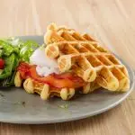 Keto White Bread Mini Waffles