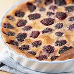 Keto Blackberry Clafouti