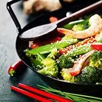 Keto Frozen Asian Shrimp And Vegetables