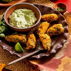 Air Fryer Fried Stuffed Jalapeños