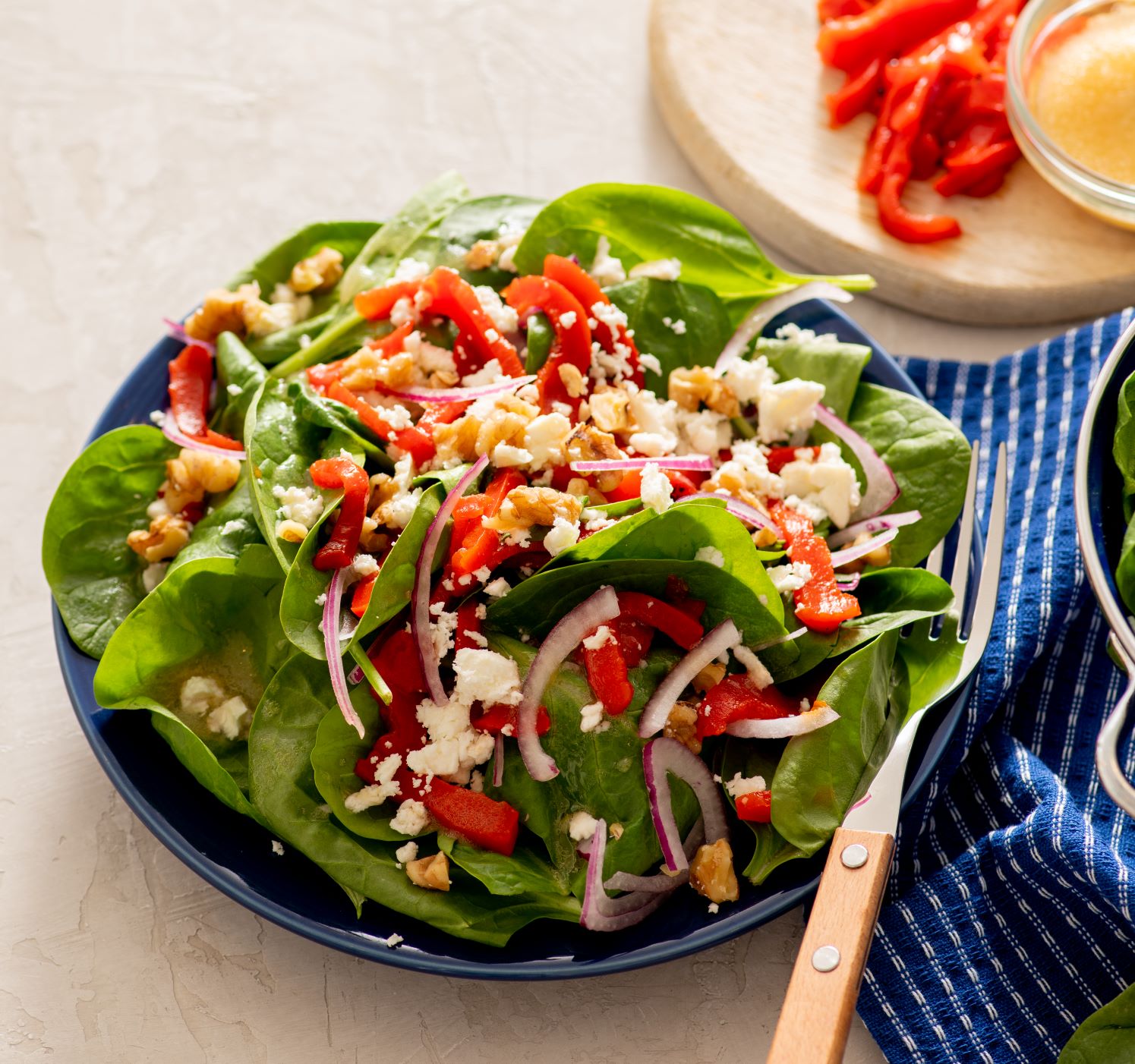Greek Spinach Salad Recipe | @Atkins
