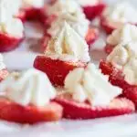 Keto Strawberry Sundae Bites