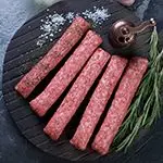 Mexican Veal Sausages with Green Chili and Tortillas