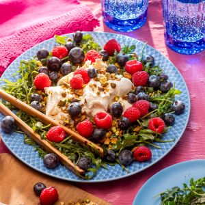 Low Carb Berry and Burrata Salad Recipe | @Atkins