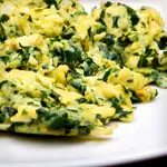 Low Carb Eggs and Spinach
