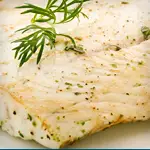 Keto Five-Spice Halibut on Gingered Vegetables 