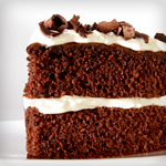 Chocolate-Mint Mousse Layer Cake Recipe | @Atkins