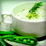 Spring Fennel and Pea Soup 
