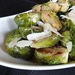 Brussels Sprouts with Lemon and Parmesan Recipe | @Atkins