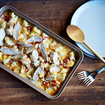 Chicken Cauliflower Mac and Cheese Recipe | @Atkins