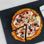Keto Cauliflower Crust Pizza