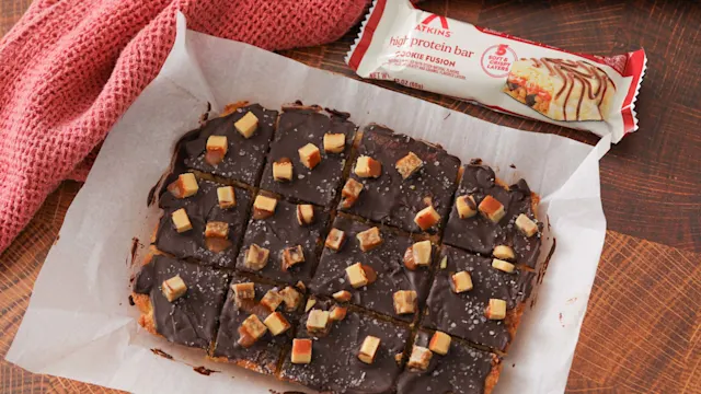 Keto Shortbread Cookie Bars