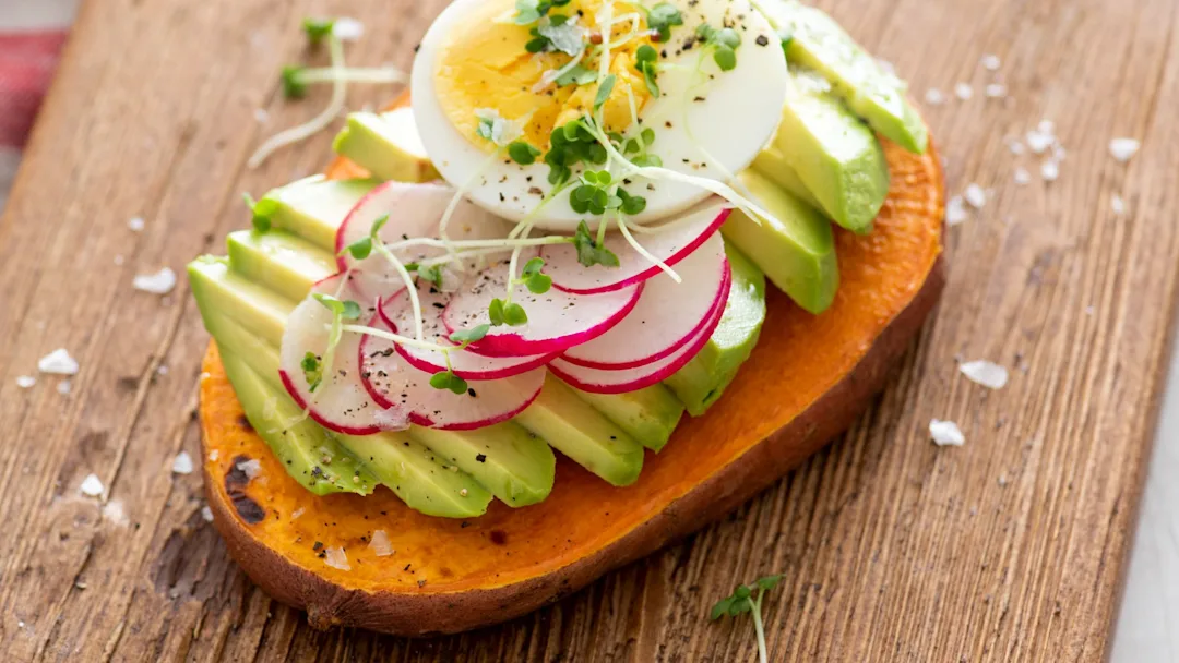 sweet-potato-toast-with-avocado-and-radish