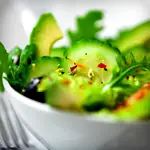 Cucumber-Avocado Salad with Toasted Cumin Dressing 