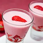 Simply Strawberry Mousse