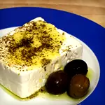 Keto Marinated Goat Cheese with Fresh Oregano 
