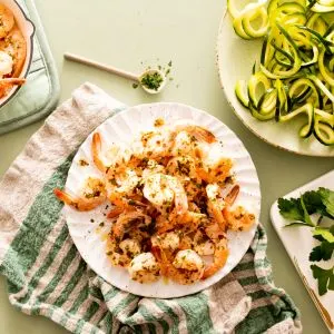 Keto Shrimp Scampi 