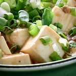 Tofu Sautéed with Green Pepper, Scallions and Tamari Recipe | @Atkins