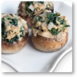 Spinach-Stuffed Mushrooms Recipe