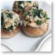 Spinach-Stuffed Mushrooms