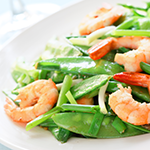 Keto Teriyaki Shrimp with Snow Peas Recipe