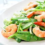 Keto Teriyaki Shrimp with Snow Peas 