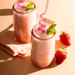 homemade glp 1 drink recipe Strawberry Collagen Agua Fresca