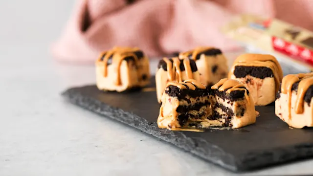 Keto Creamy Cookie & Peanut Butter Bliss Bites