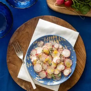 Keto Lemon Radish Salad