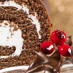 Chocolate Yule Log Recipe | @Atkins