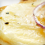 Open-Faced Cheddar Sandwiches Topped with Balsamic Red Onions  Recipe | @Atkins