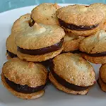 Keto Chocolate Ganache Macarons