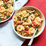 Spicy Shrimp Diablo