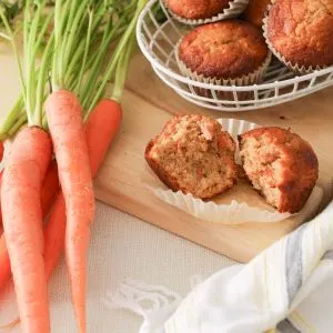 Carrot-Nut Muffins